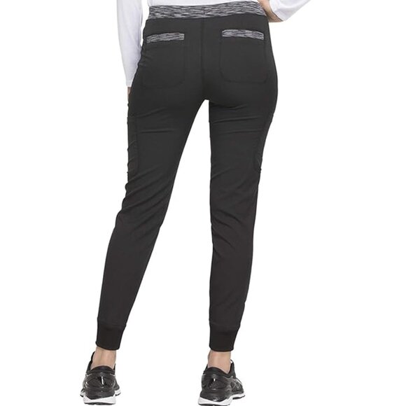 NWOT Dickies Dynamix Scrubs Pants Natural Rise Tapered Leg Jogger S Petite - Picture 2 of 5